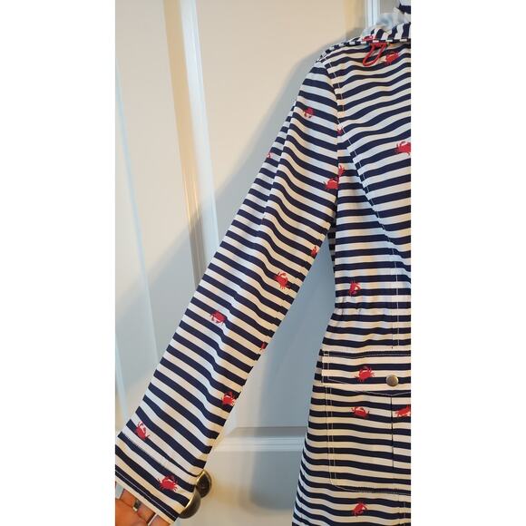 Talbots NOVELTY CRAB ANORAK Petite Size Small $189 MRSP - Picture 2 of 16